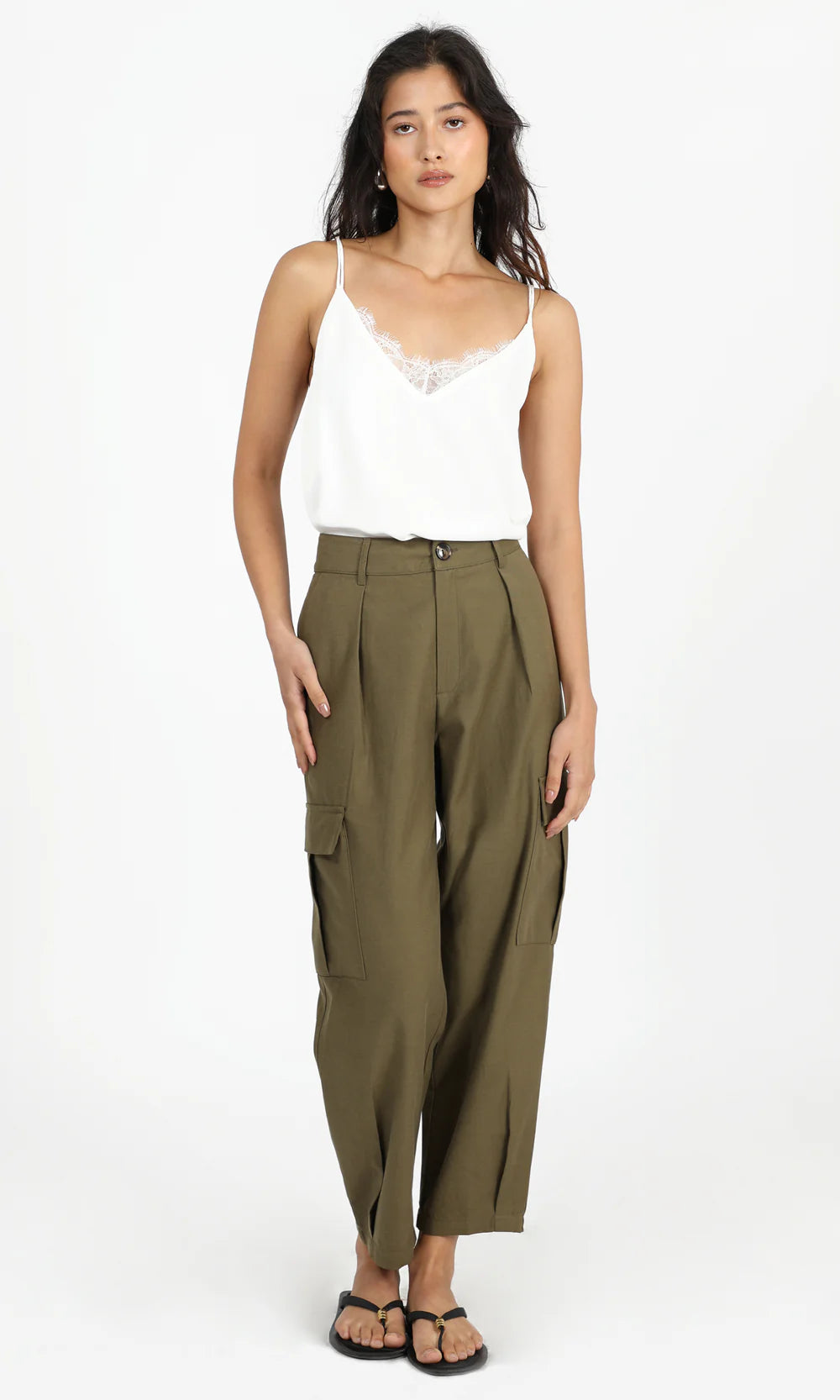 Izzy Cargo Barrel Pant