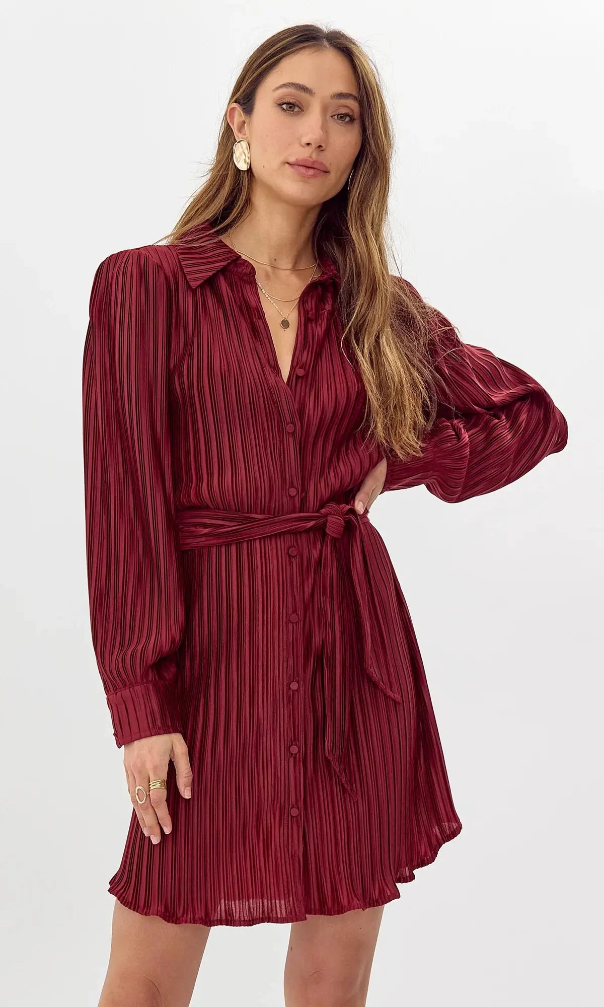 Gail Shirt Dress - Sprig Beauty Co