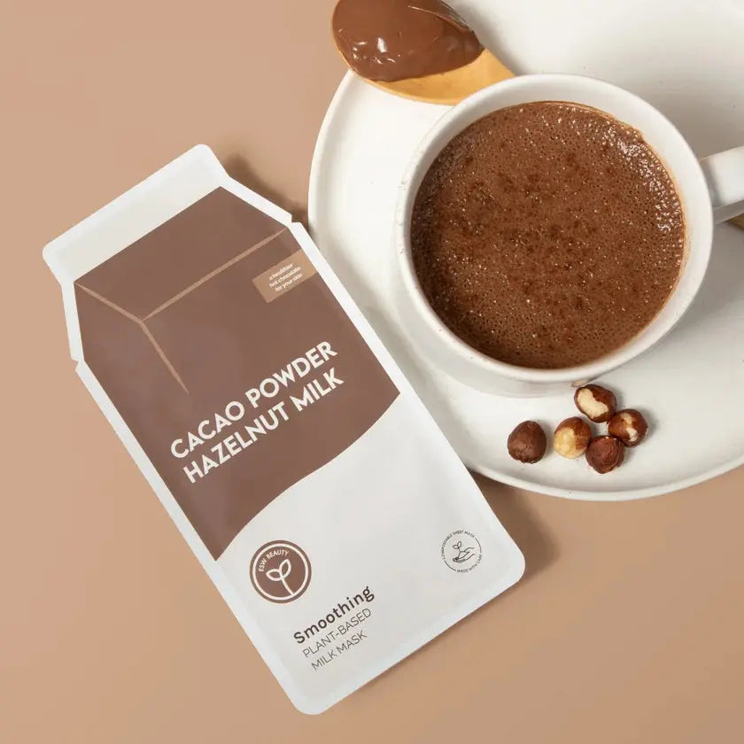 Cacao Powder + Hazelnut Milk Plumping Sheet Mask