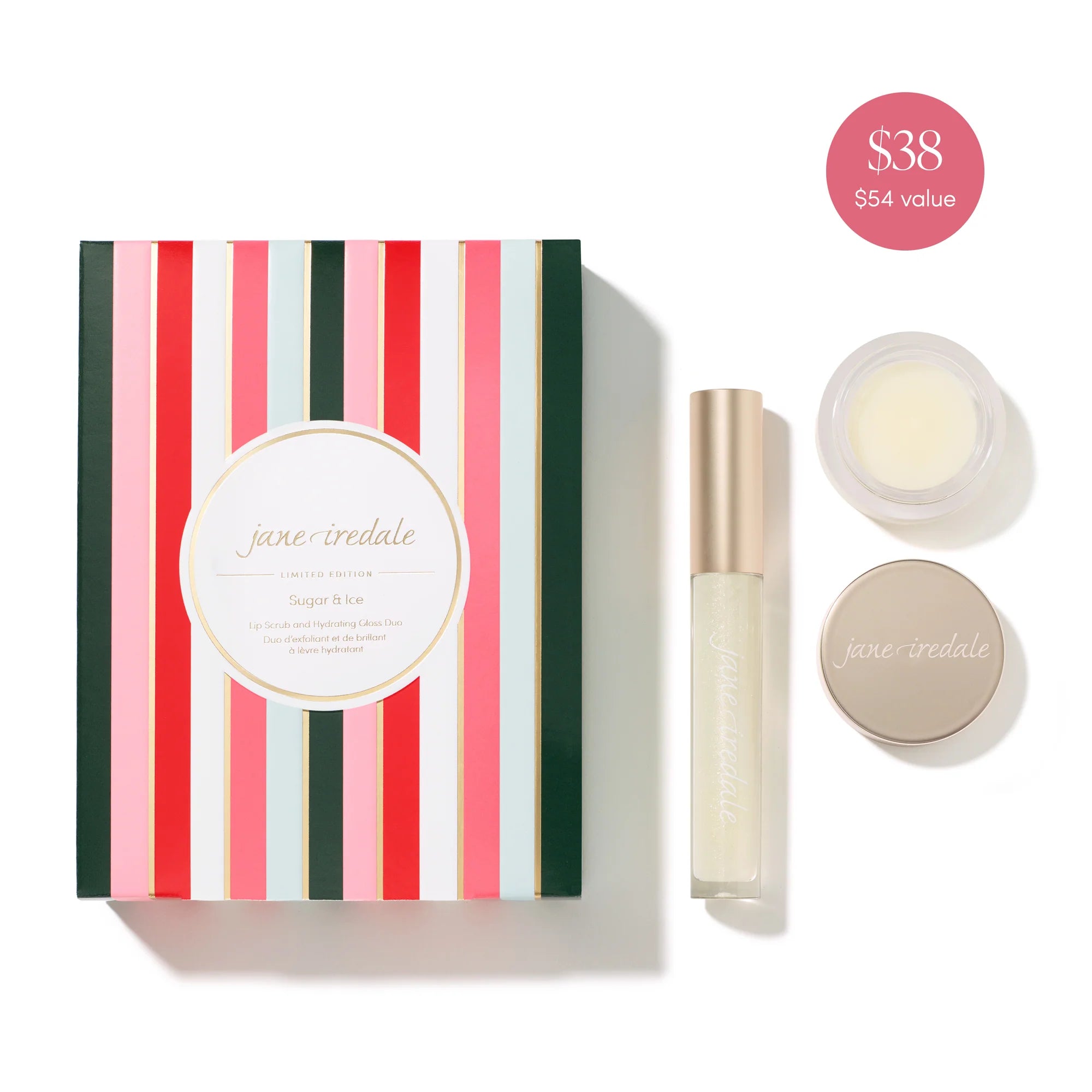 Sugar and Ice Lip Scrub and Hydrating Gloss Duo