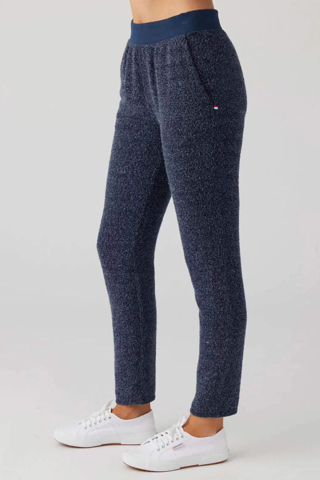 Brushed Boucle Pull on Jogger