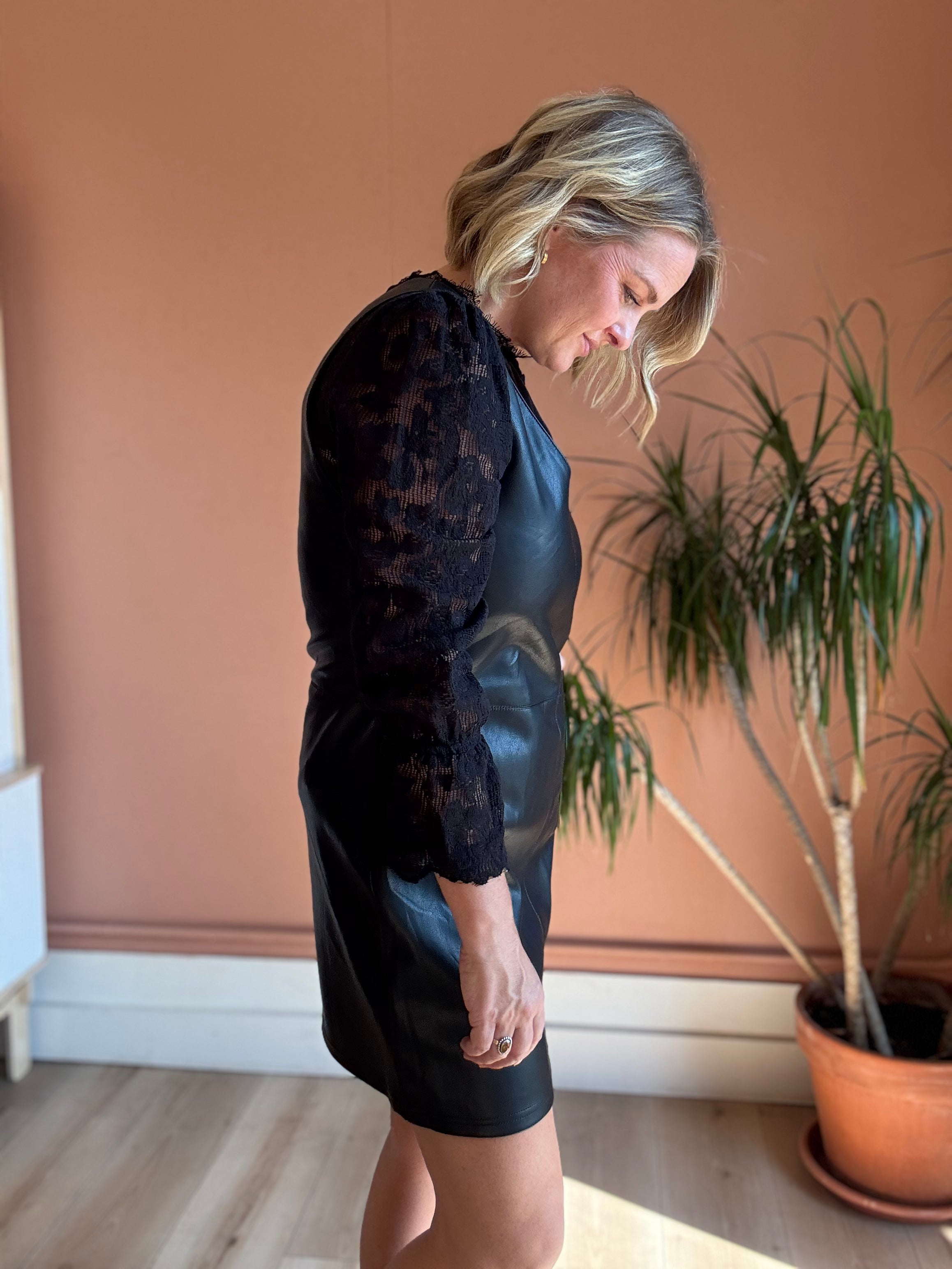 Noir Muse Shift Dress - Sprig Beauty Co