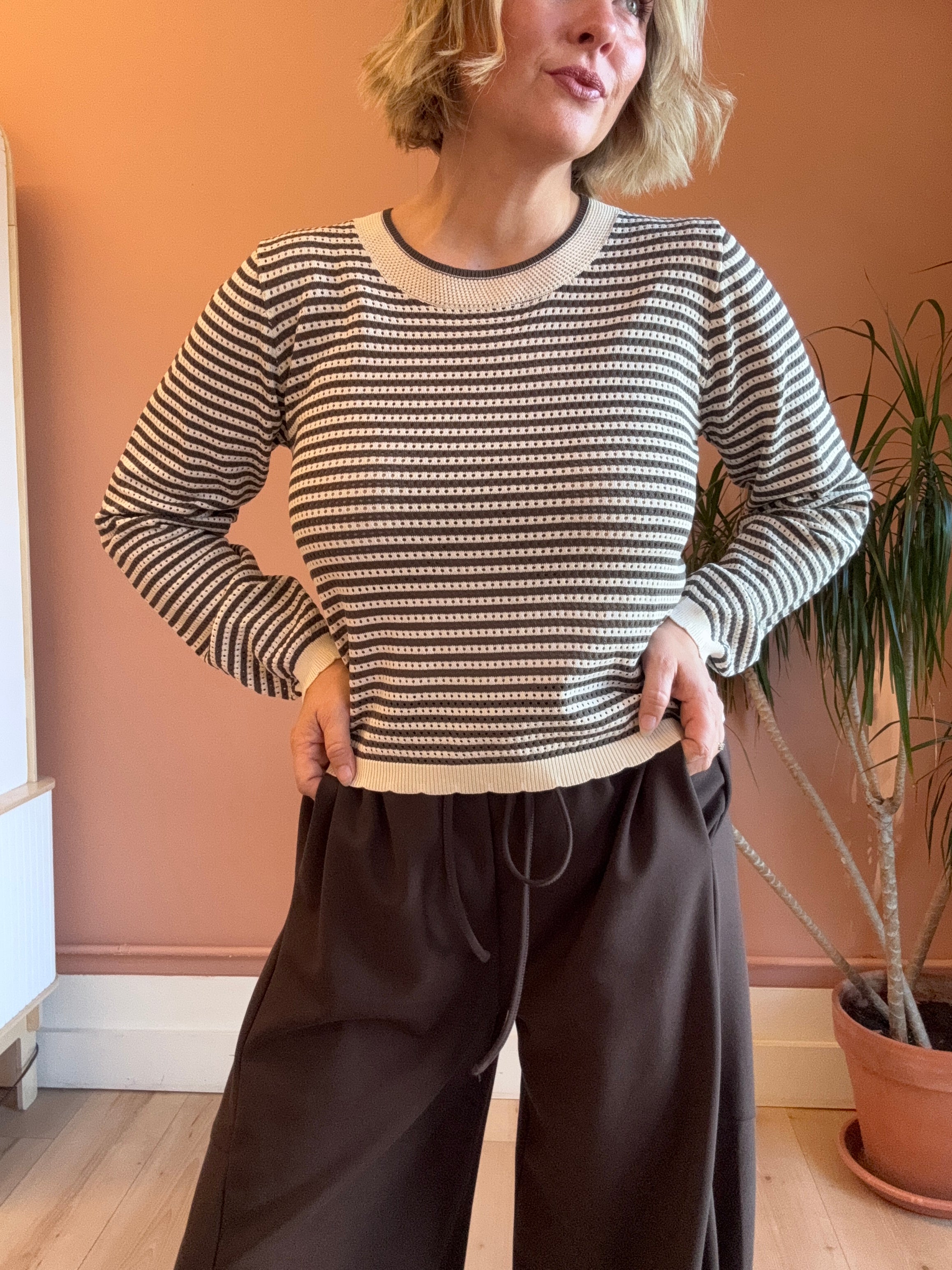 Hayden Striped Knit - Sprig Beauty Co