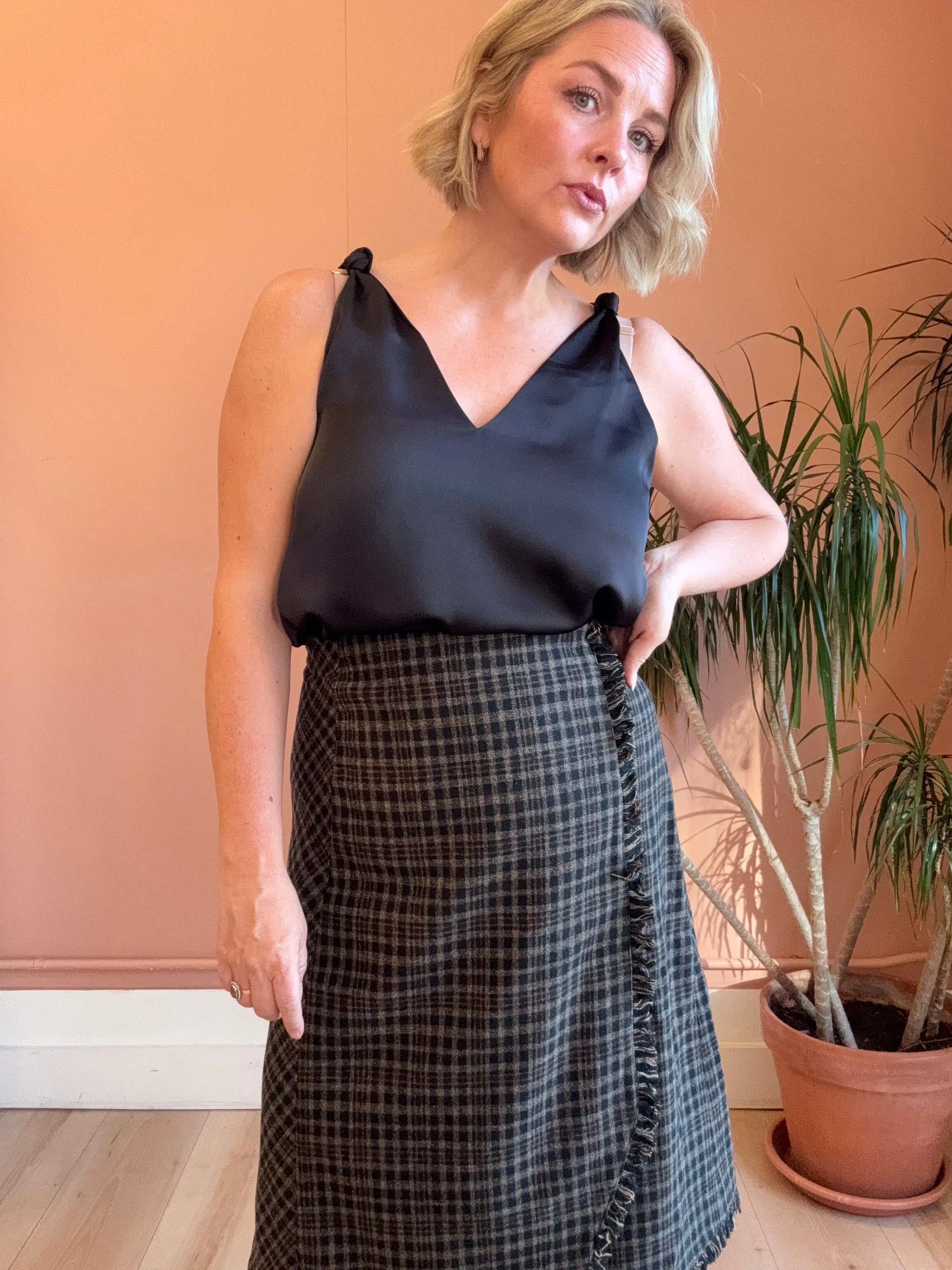 Sutton Tie Tank - Sprig Beauty Co