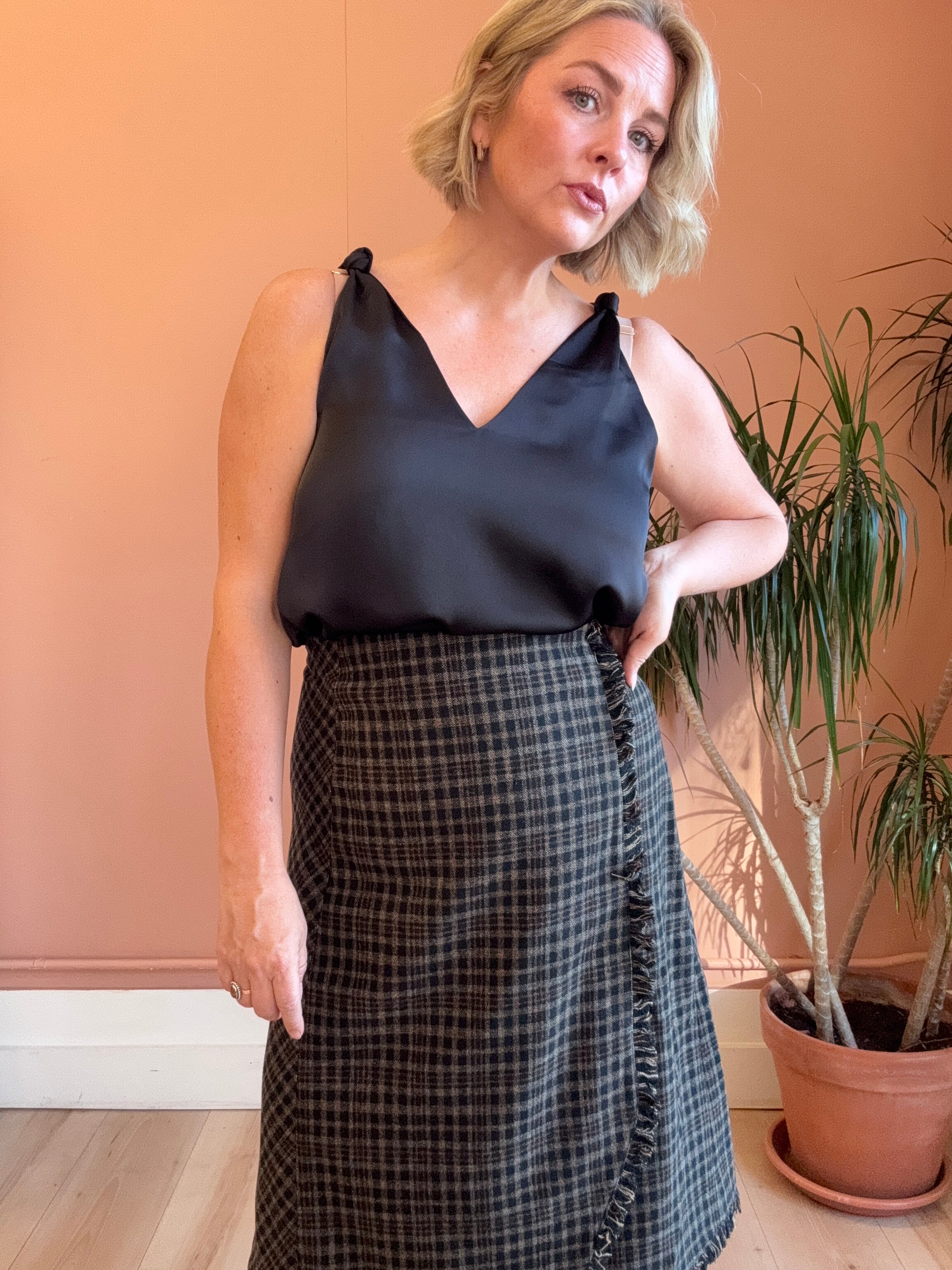 Sutton Tie Tank - Sprig Beauty Co