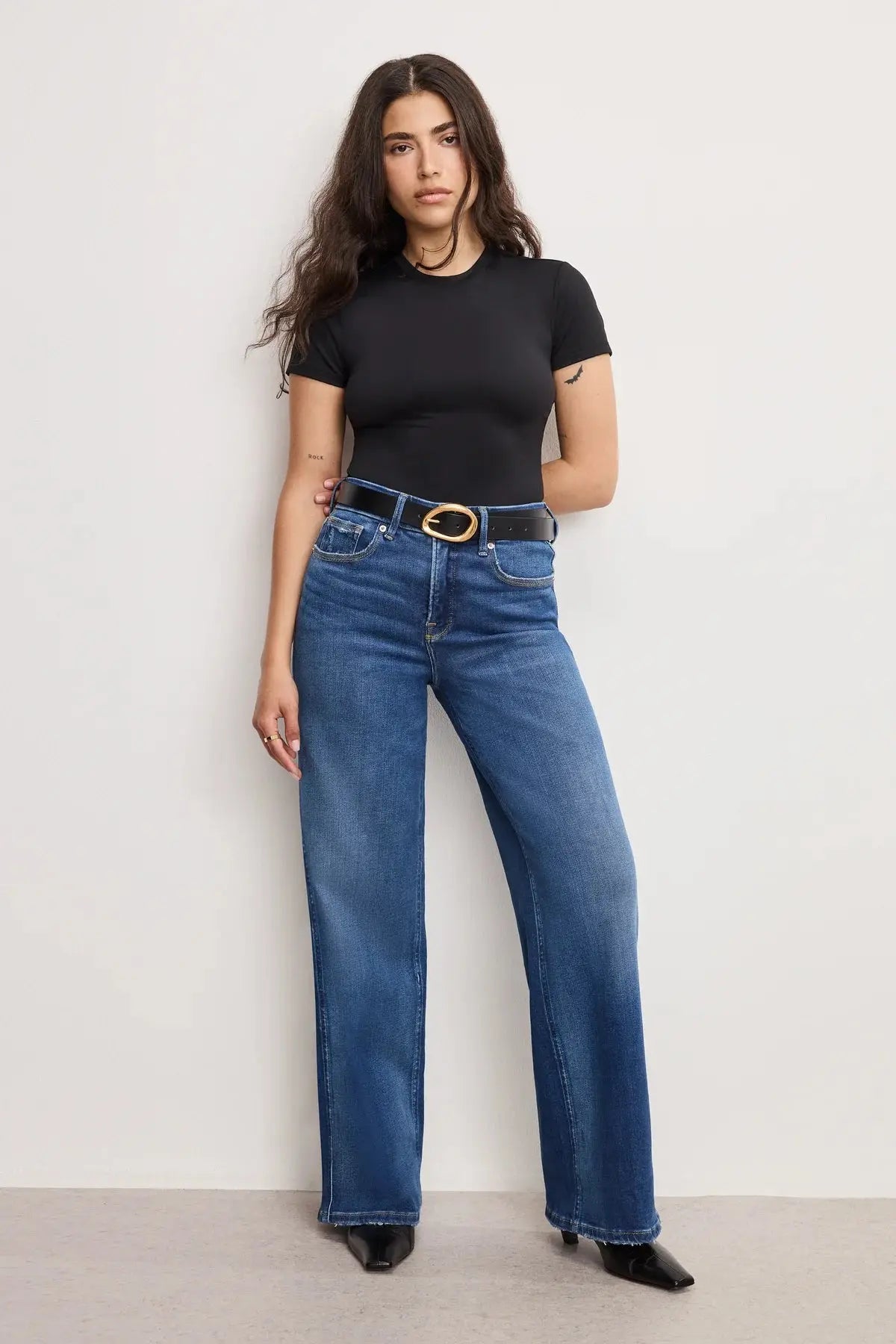 Good Petite Skate Wide Leg Denim - Sprig Beauty Co