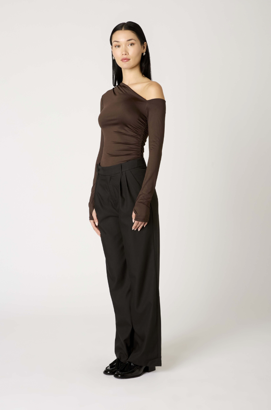 Midnight One Shoulder Top - Sprig Beauty Co