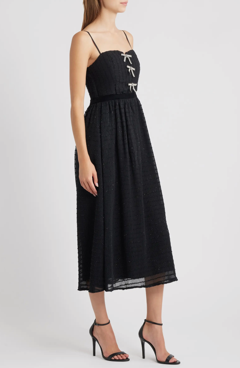 Vivienne Bow Dress - Sprig Beauty Co