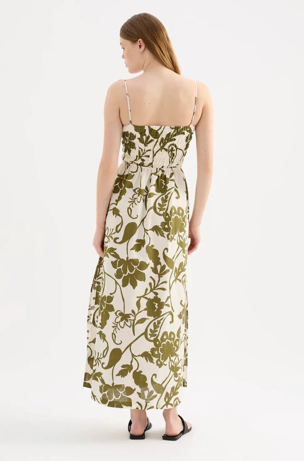 Dahlia Linen Blend dress - Sprig Beauty Co