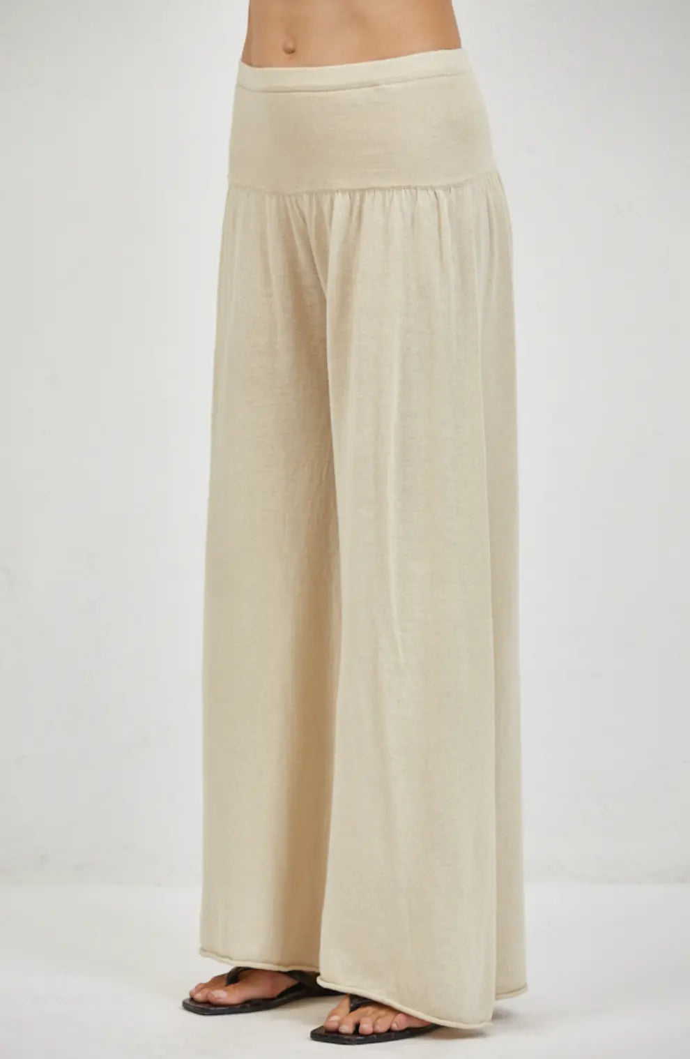 Haven Wide Leg Knit Pant - Sprig Beauty Co