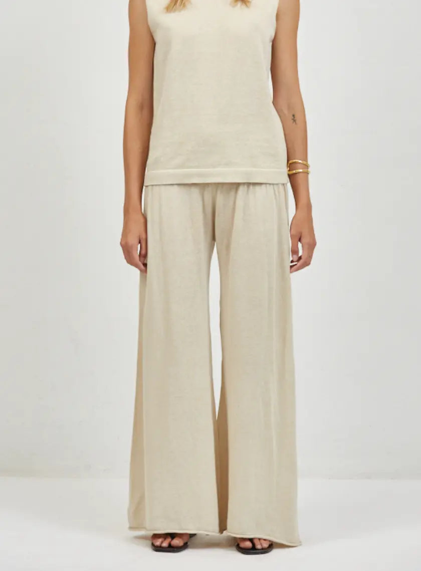 Haven Wide Leg Knit Pant - Sprig Beauty Co