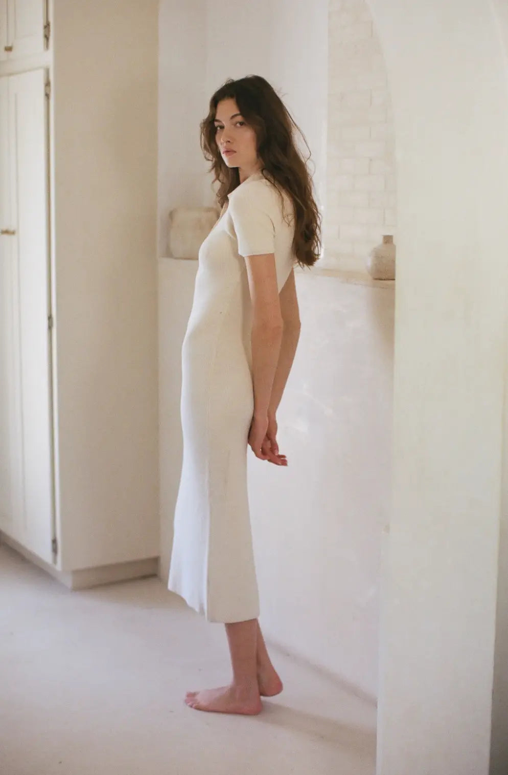 Forget Me Not Dress | Cotton Knit Dress - Sprig Beauty Co