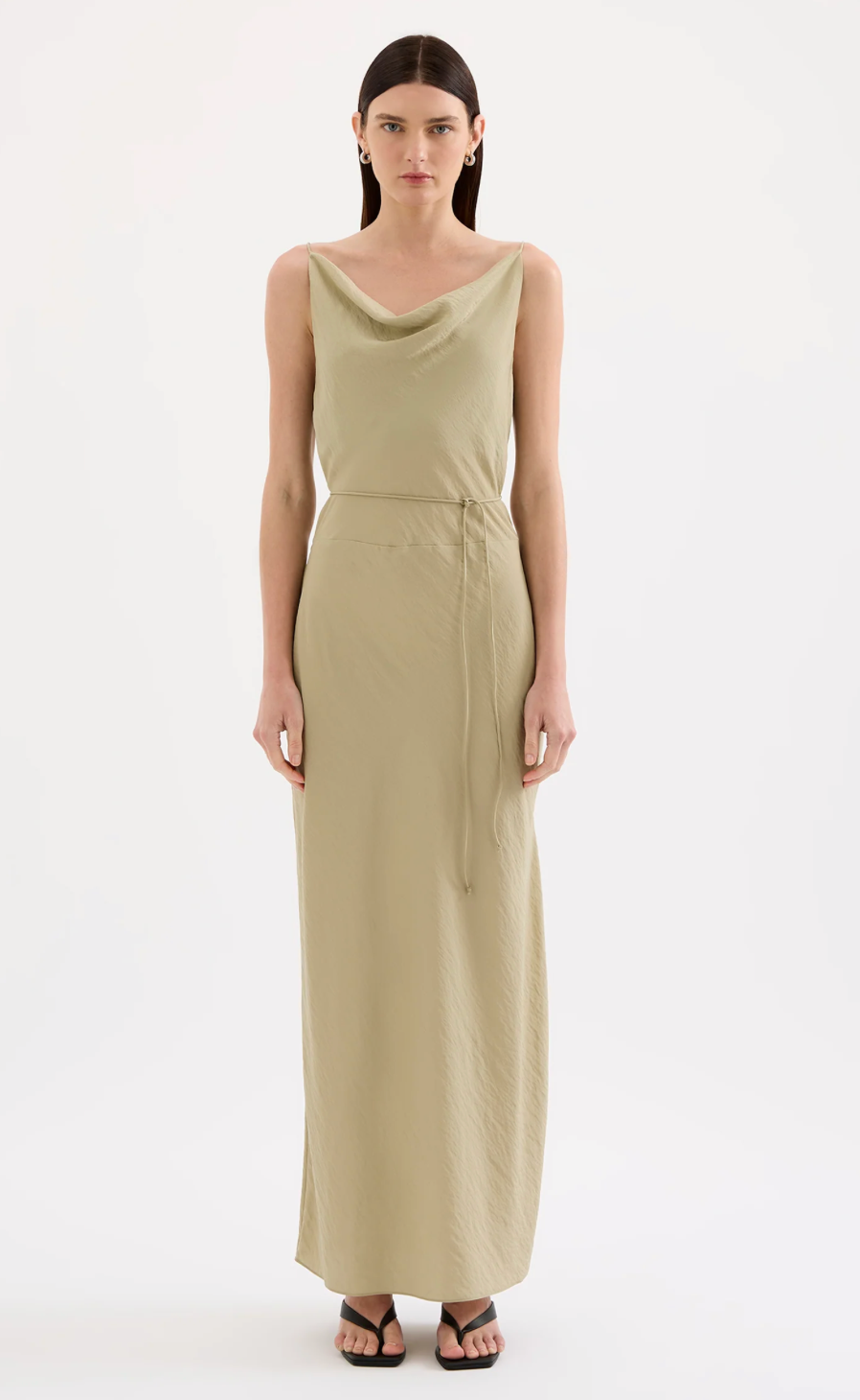 Elio Maxi Dress Nude Lucy