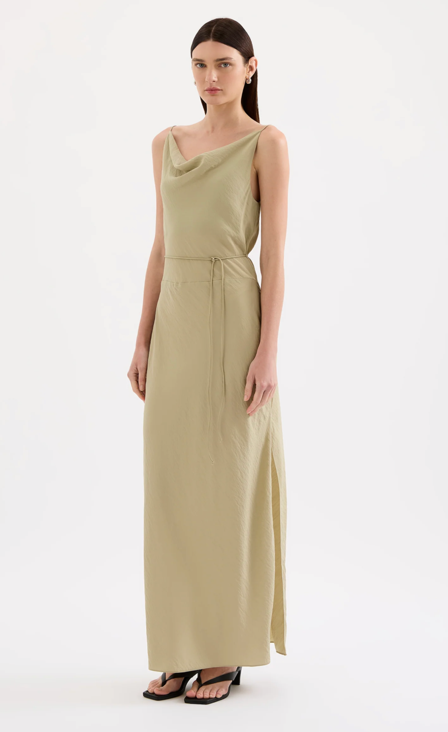 Elio Maxi Dress Nude Lucy