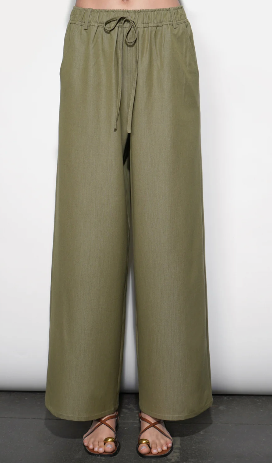 Paisley Linen Blend Pant Greylin