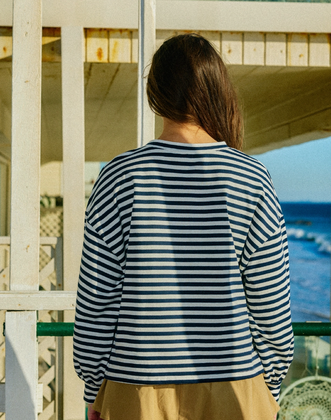 Americana Striped Pullover Sprig Beauty Co
