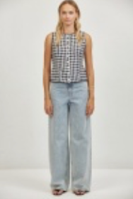 Maelle Button Front Top A.ren
