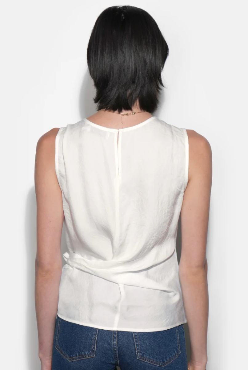 Lola Side Tie Blouse Greylin