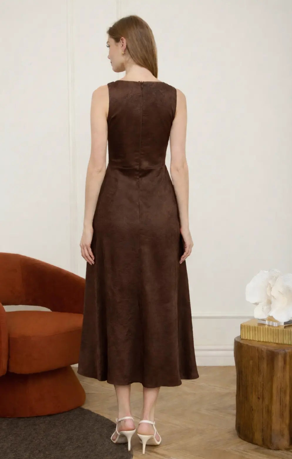 Fleur Satin Dress