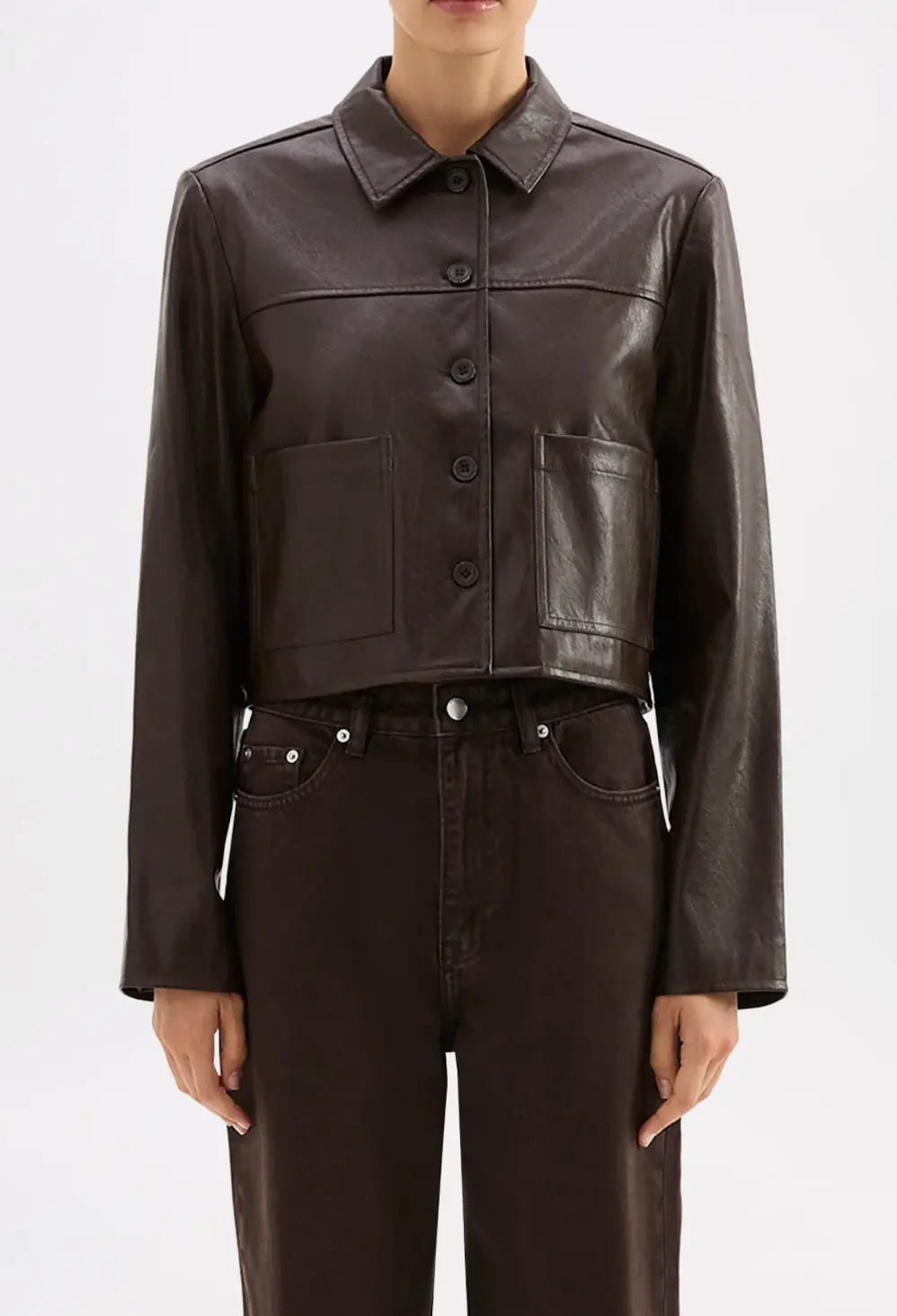 Lenny Vegan Leather Jacket