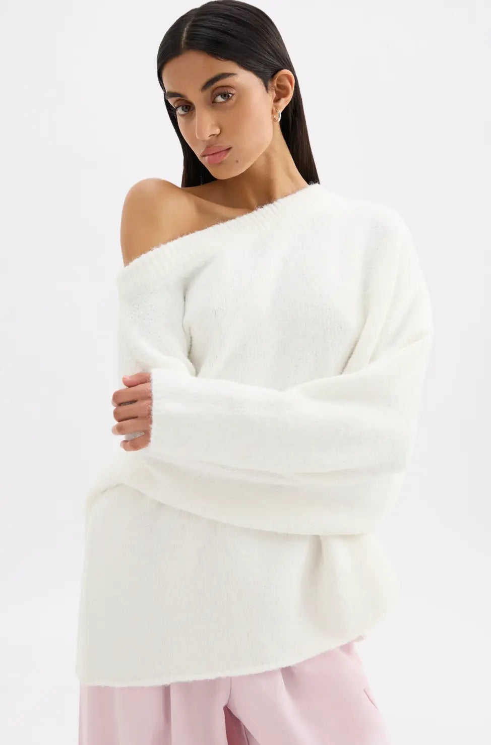 Lavinia Off-Shoulder Knit
