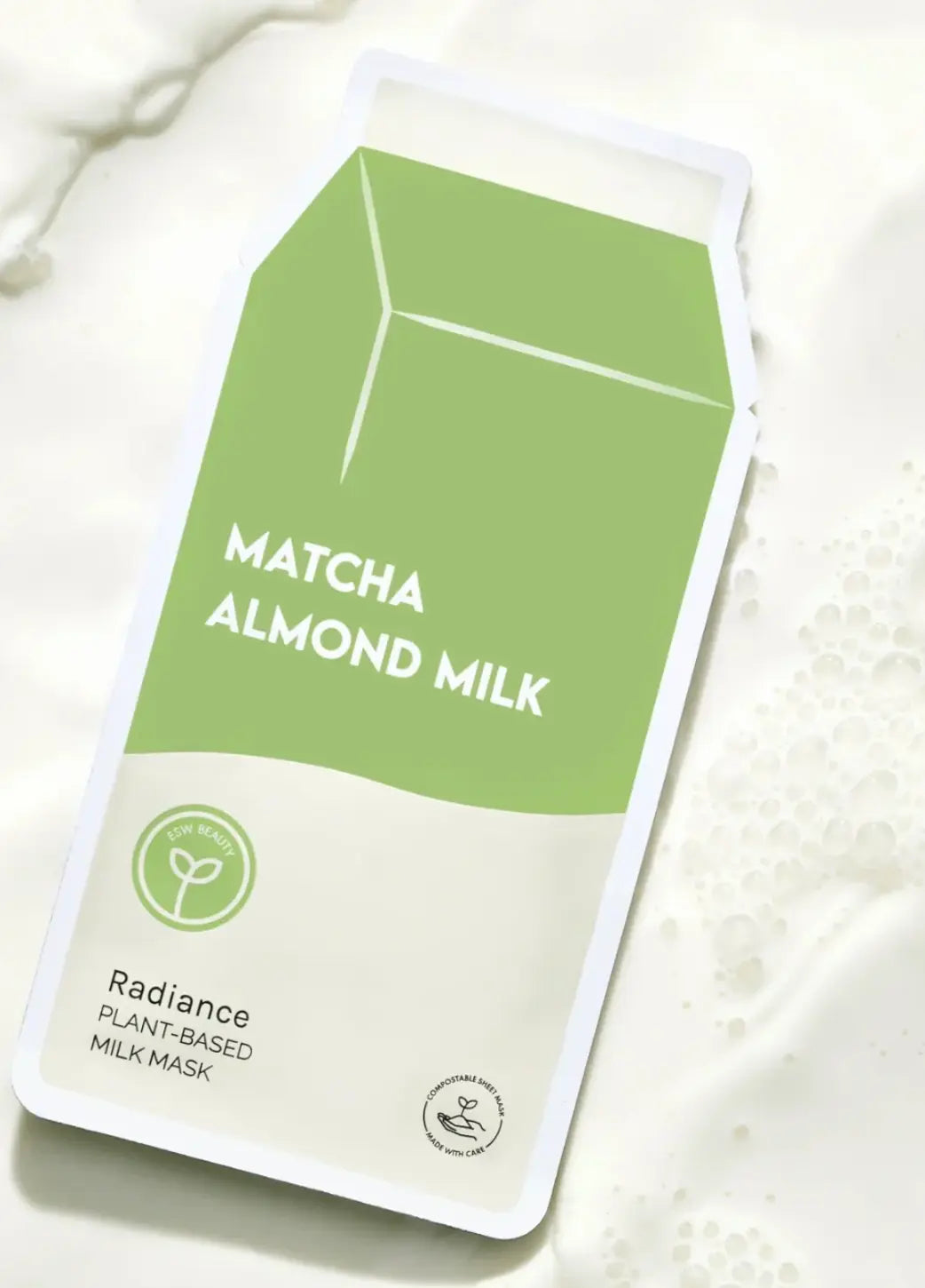 Matcha Almond Milk Radiance Sheet Mask