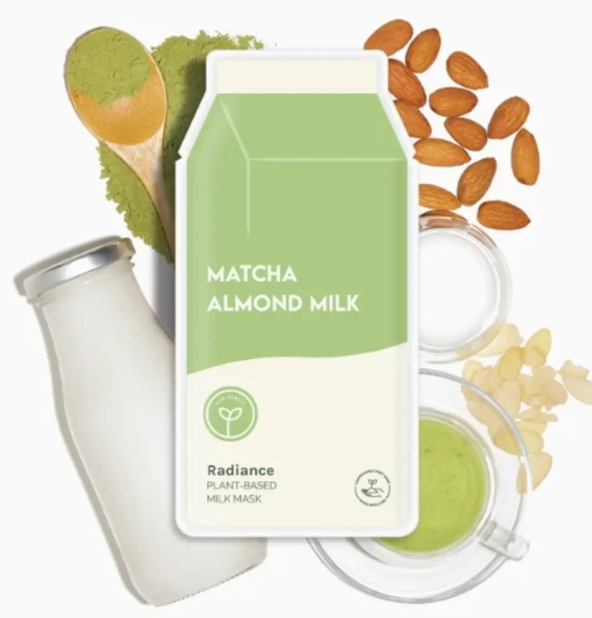 Matcha Almond Milk Radiance Sheet Mask