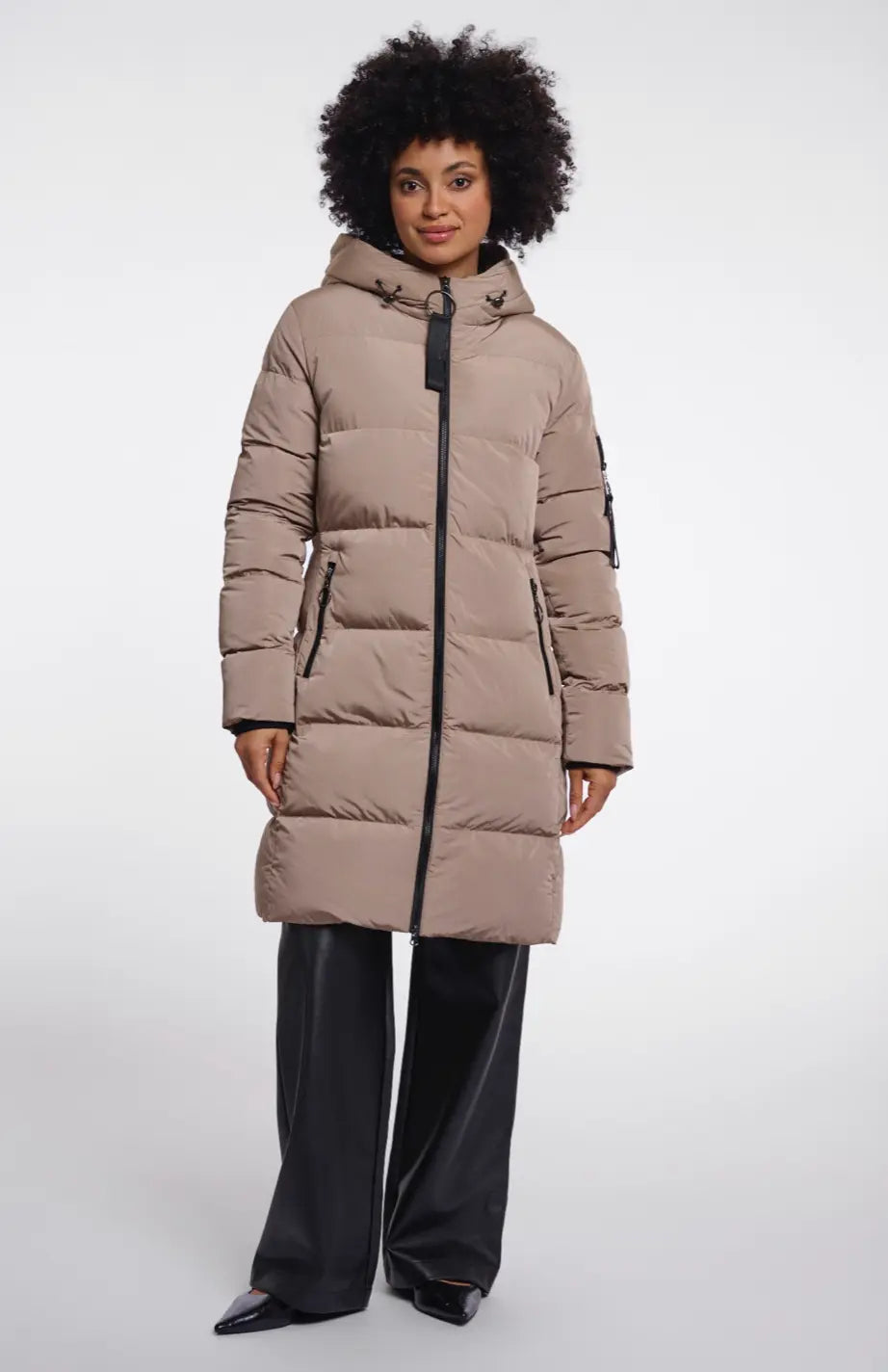 Jade Long Puffer Coat