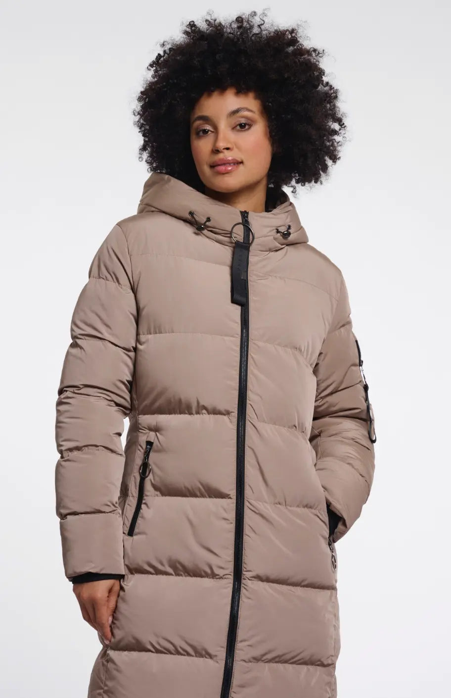 Jade Long Puffer Coat