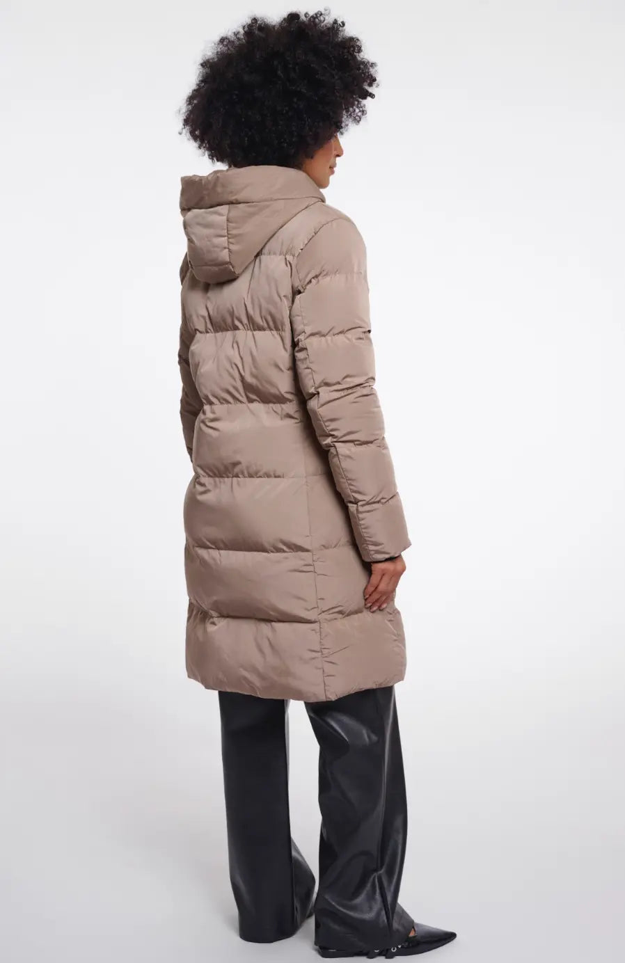 Jade Long Puffer Coat