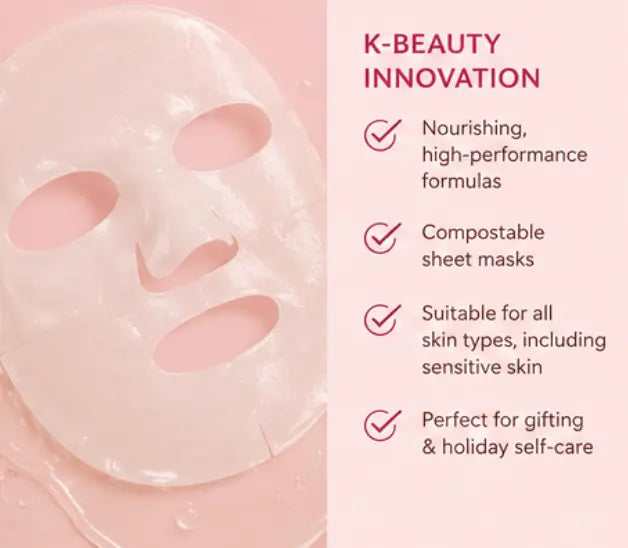 ESW Beauty Hydration Heroes Holiday Skincare Gift Set with moisturizing skincare products draped in festive greenery