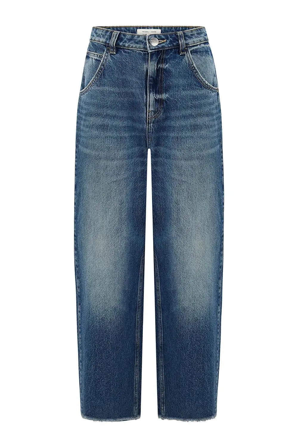 Bo Super High-Rise Barrel Jeans