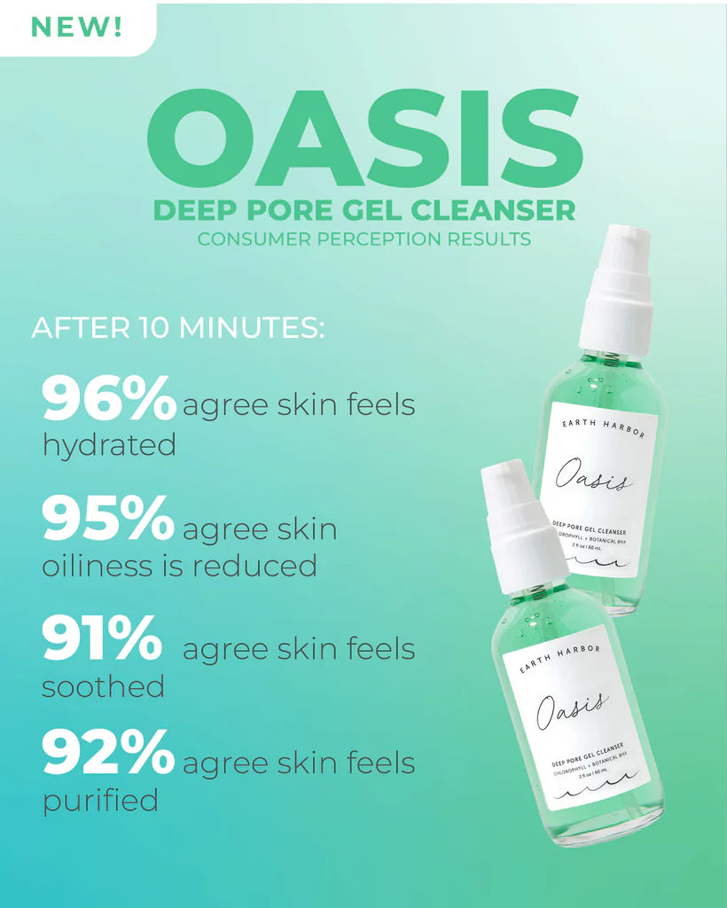 Oasis | Deep Pore Gel Cleanser Earth Harbor