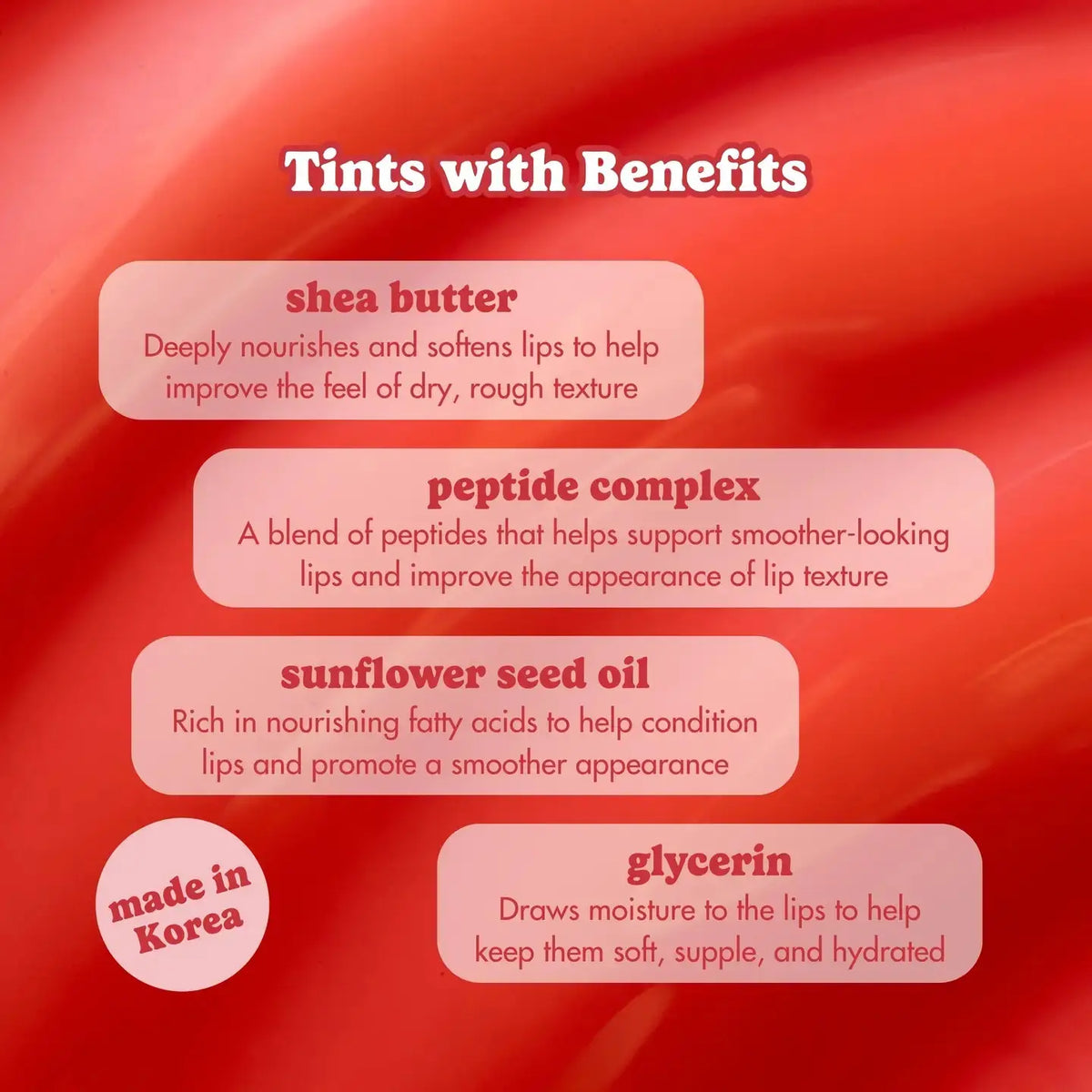 Cherry Tart Smoothie Peptide Lip Treatment