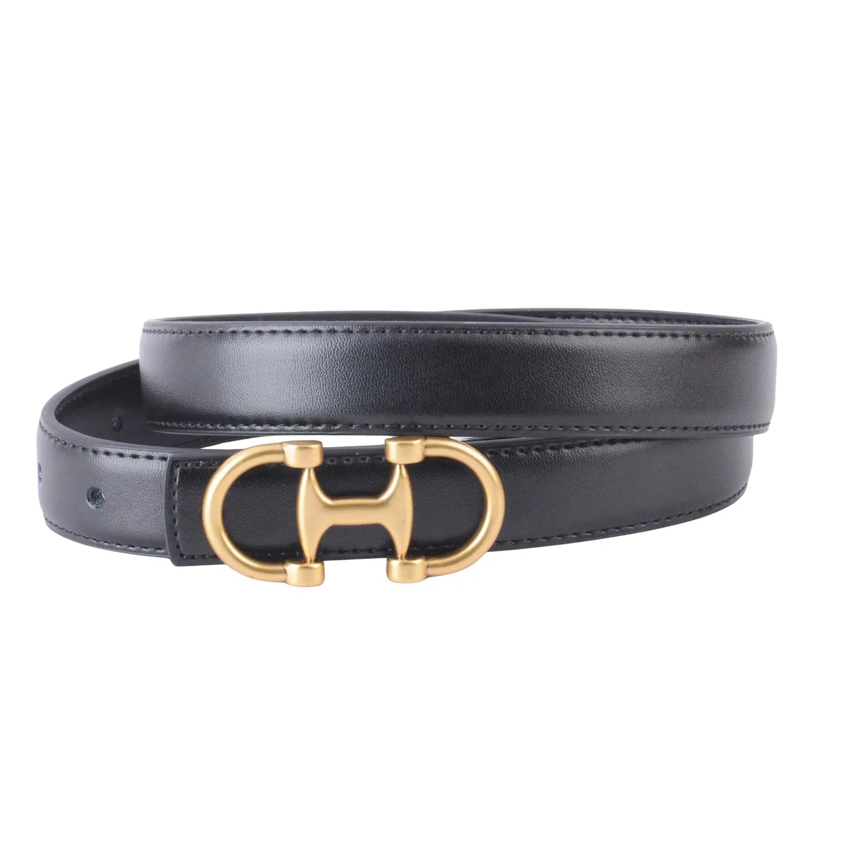 The Equestrian Horsebit Leather Belt