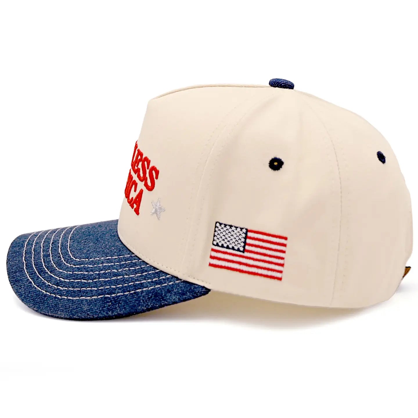God Bless America Trucker Hat Hana Hats