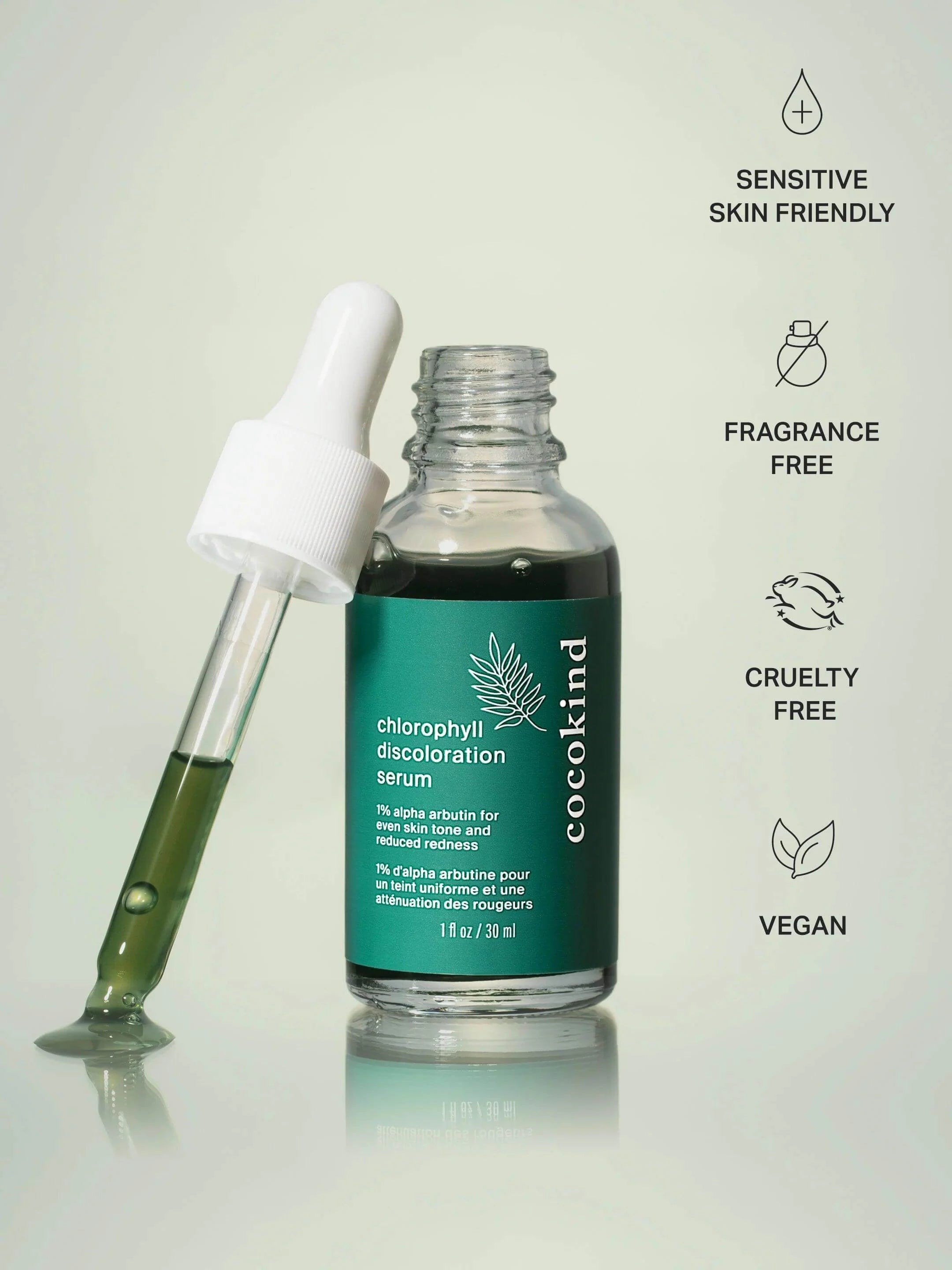 Chlorophyll Discoloration Serum - Sprig Flower Co