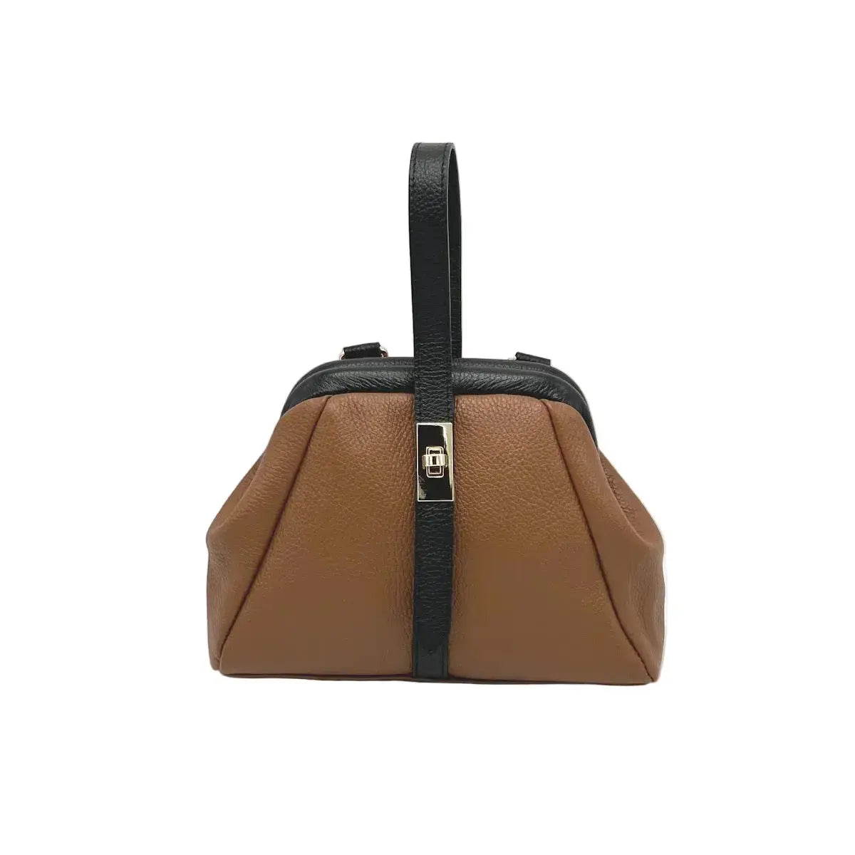 Suie Valentini Margot handbag purse in a structured silhouette with refined detailing