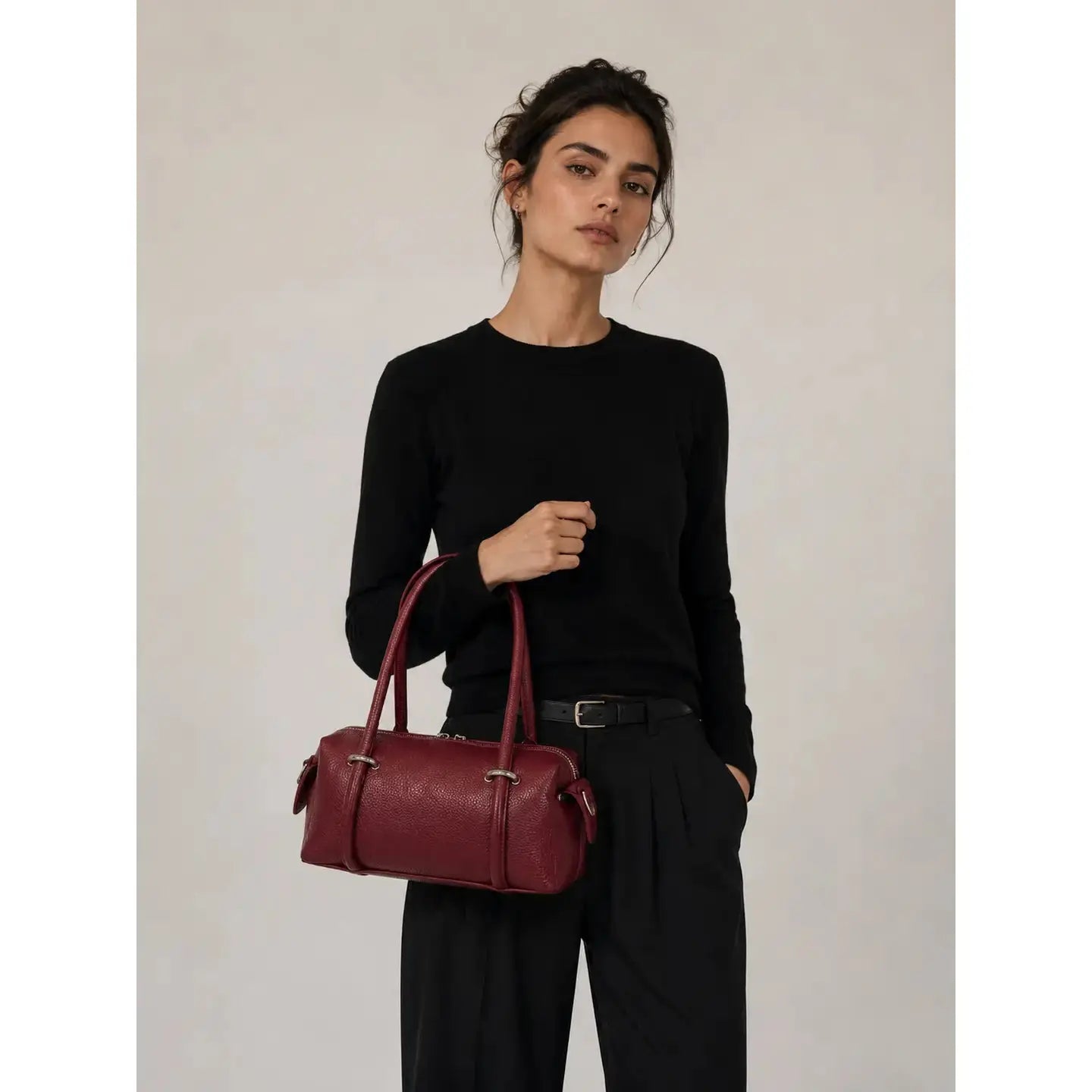 The Siena Leather Shoulder Bag