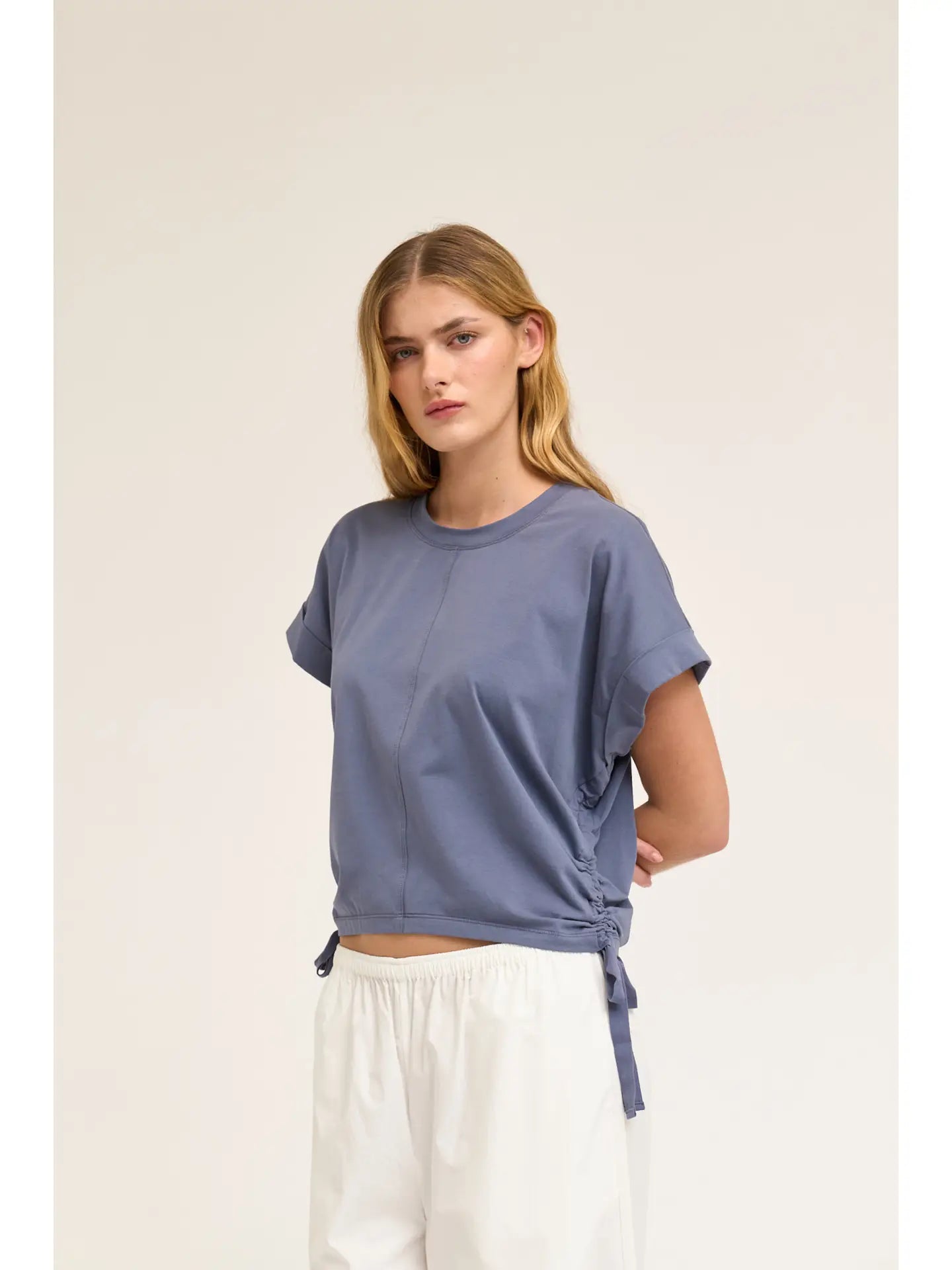 Willow Drawstring Tee Grade and Gather