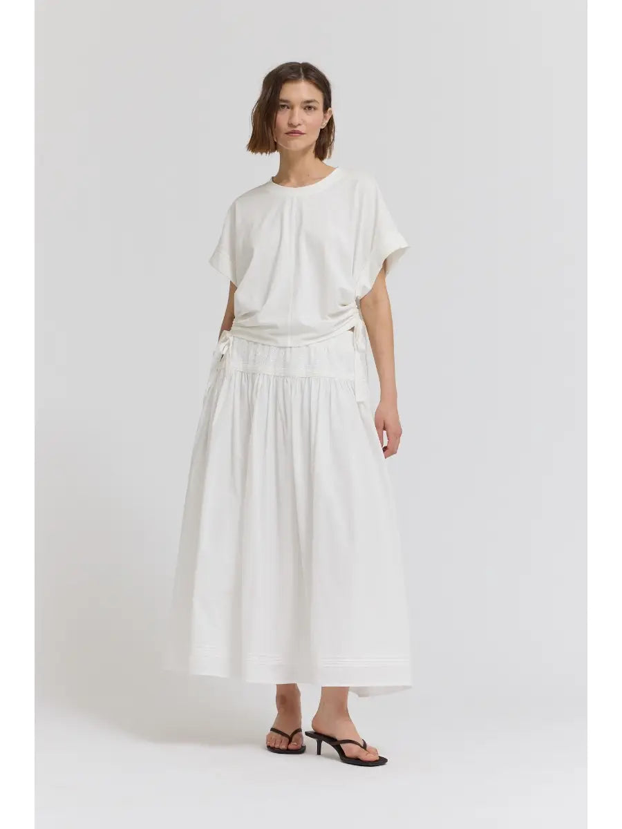 Willow Drawstring Tee Grade and Gather