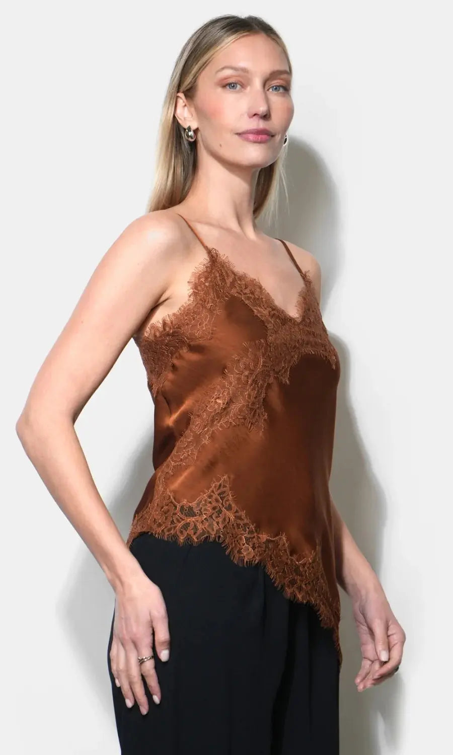 Valorie Lace Satin Cami