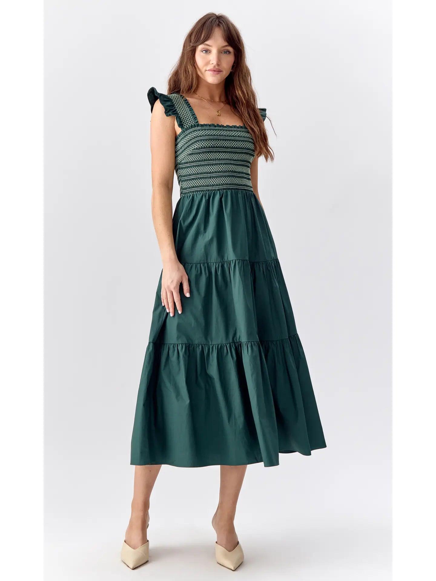 Felicia Smock Dress - Sprig Flower Co