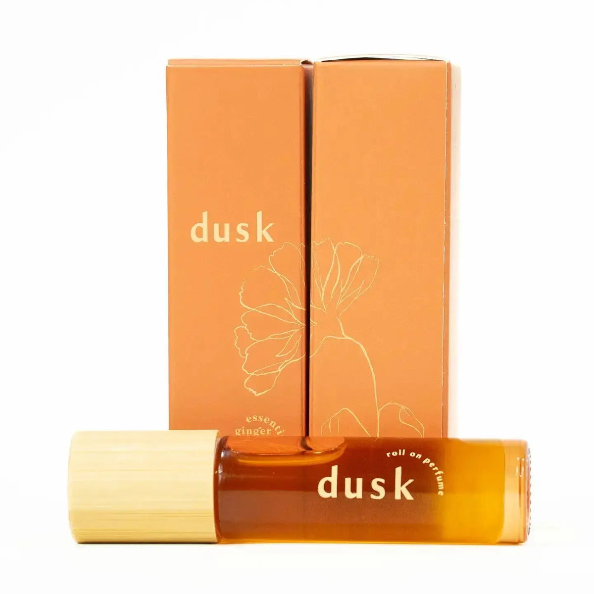 Ginger June Dusk essential oil perfume bottle for a natural fragrance scent