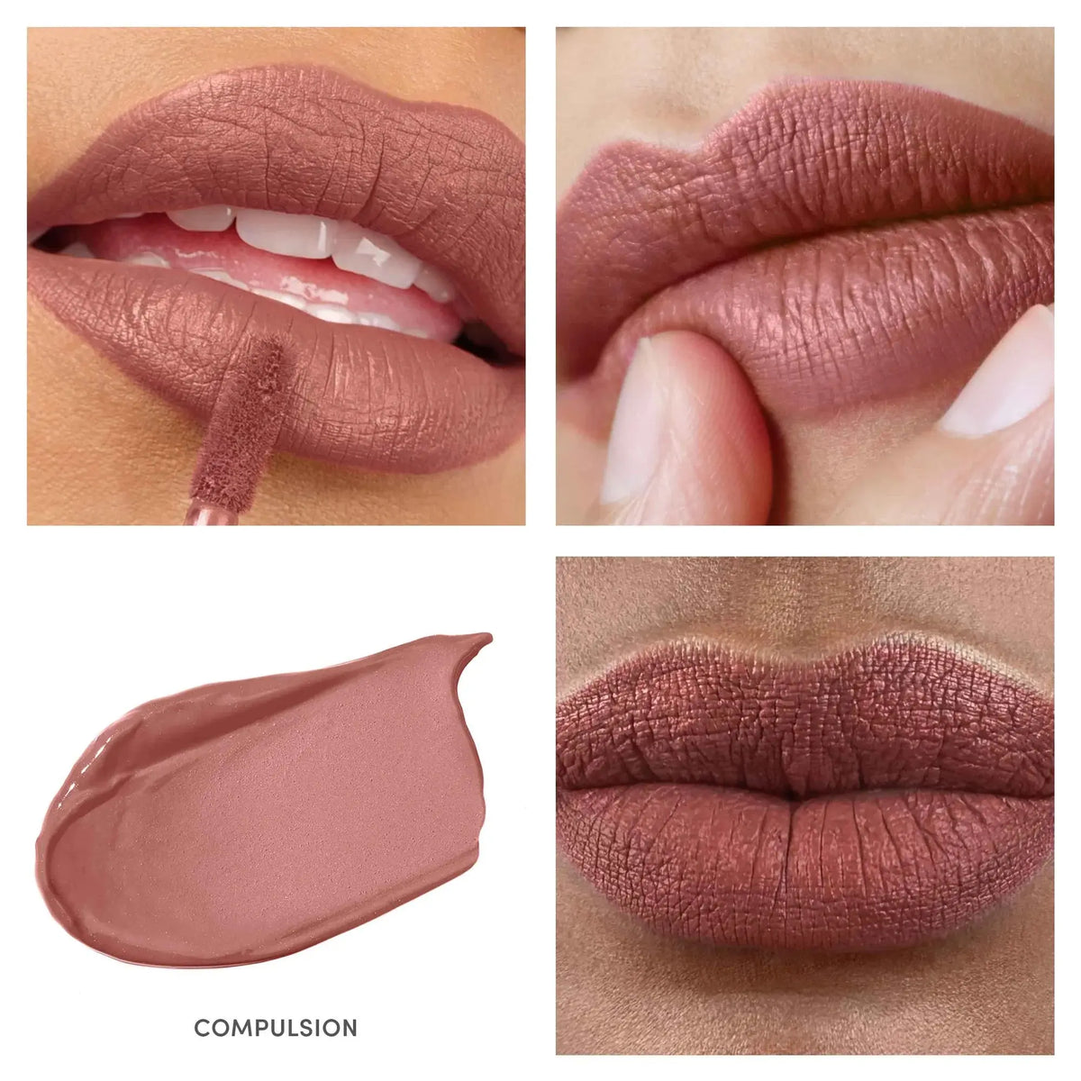 Jane Iredale Beyond Matte Lip Stain in a natural lip color, featuring a smooth matte finish and sleek applicator on a neutral background.