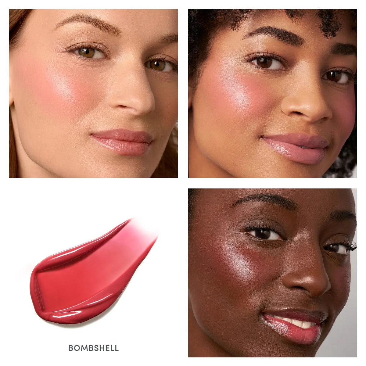 Jane Iredale ColorLuxe Liquid Blush in Sugar Magnolia, a vibrant pink liquid blush with a smooth, dewy finish.