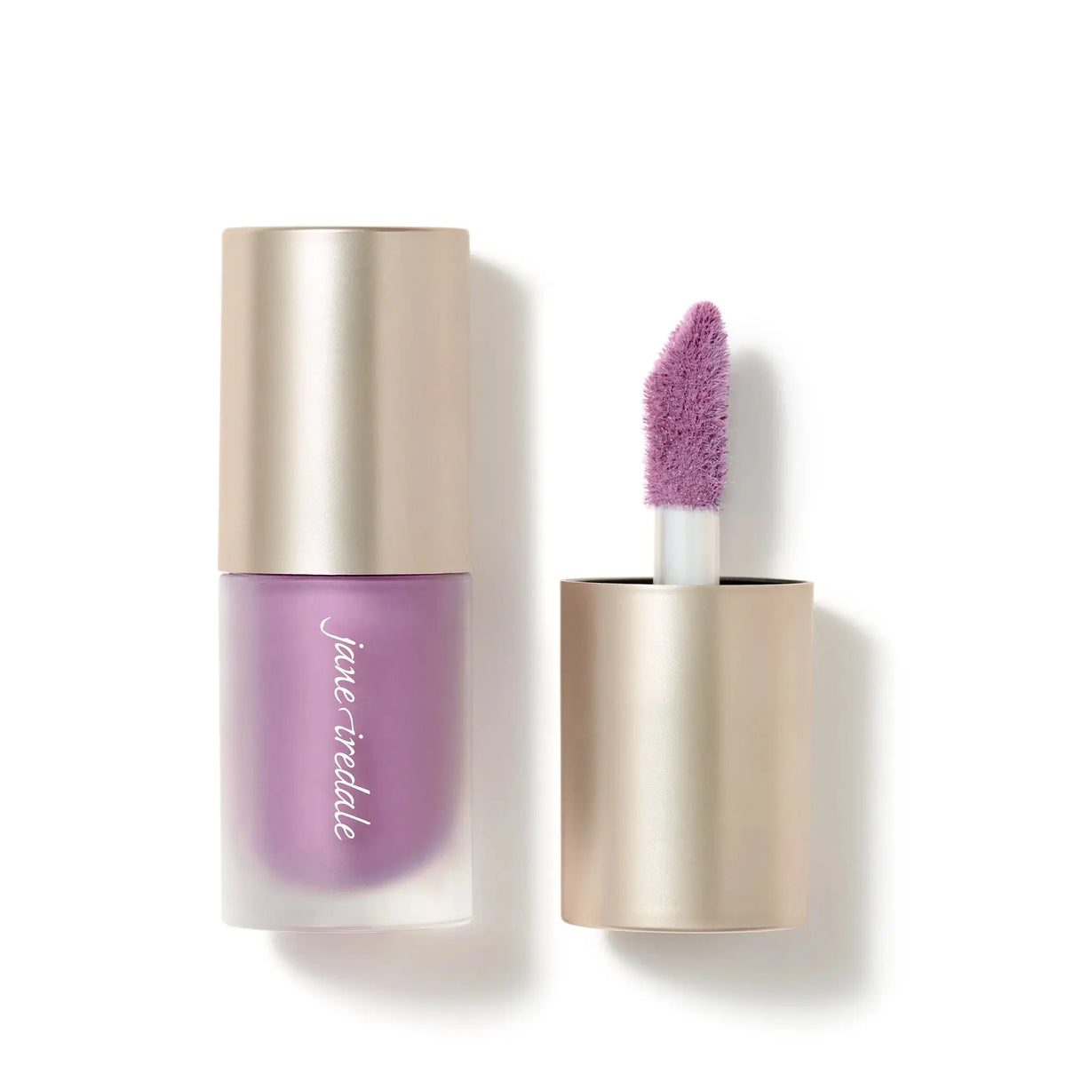 Jane Iredale ColorLuxe Liquid Blush in Sugar Magnolia, a vibrant pink makeup product with a sleek applicator for a natural glow.