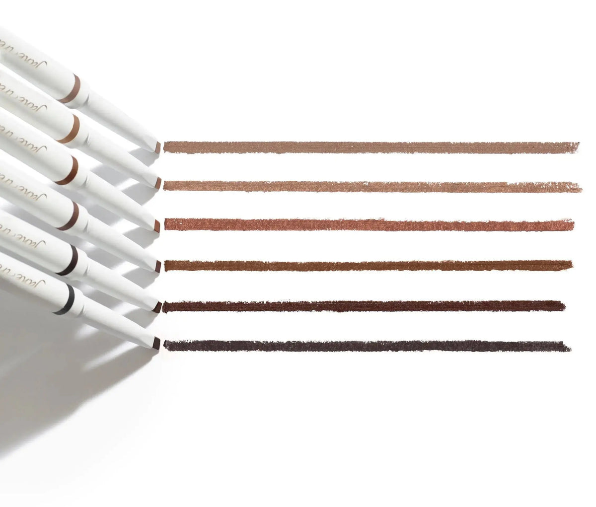 Jane Iredale PureBrow® Shaping Pencil in Ash Blonde, a brow pencil with a fine tip for precise eyebrow shaping and definition.