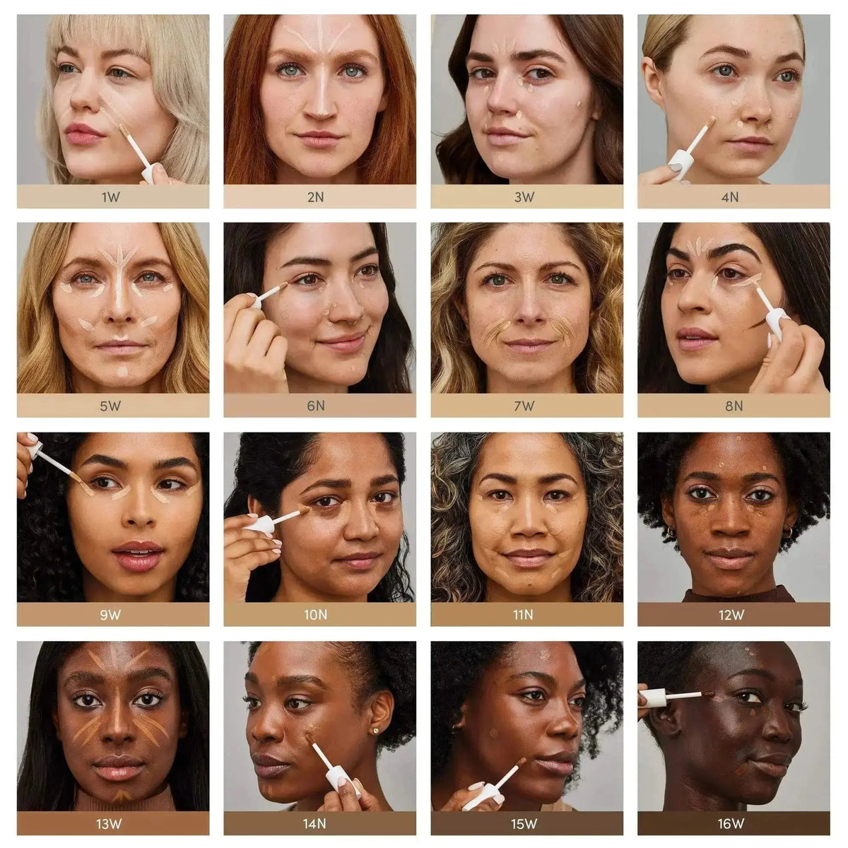 Jane Iredale PureMatch Liquid Concealer in Fair with light gold undertones, showing the sleek applicator and packaging.