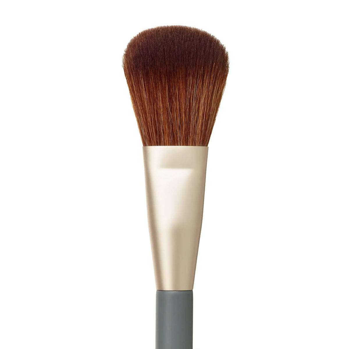 Jane Iredale Powder Complexion Brush with soft bristles for smooth, even application of powder makeup on the face.